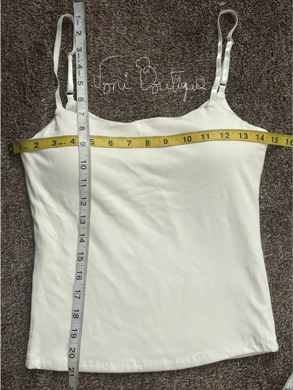Modal Blend Women’s Padded-Camisole Tank Top Double Lined Build in Bra Shirt